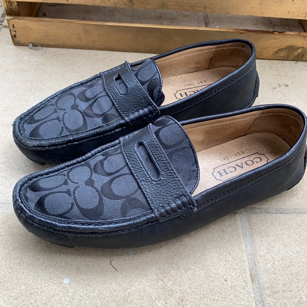 2 pairs Coach men shoes